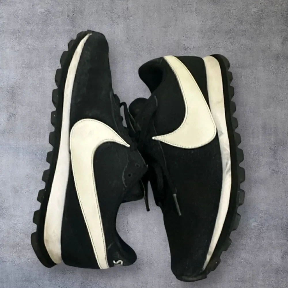 Nike Pre Love O.X. Black Suede Sneakers Sz 7.5